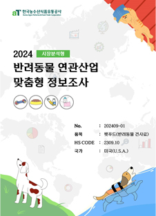 2024 미국 반려동물 건사료 (시장분석형)