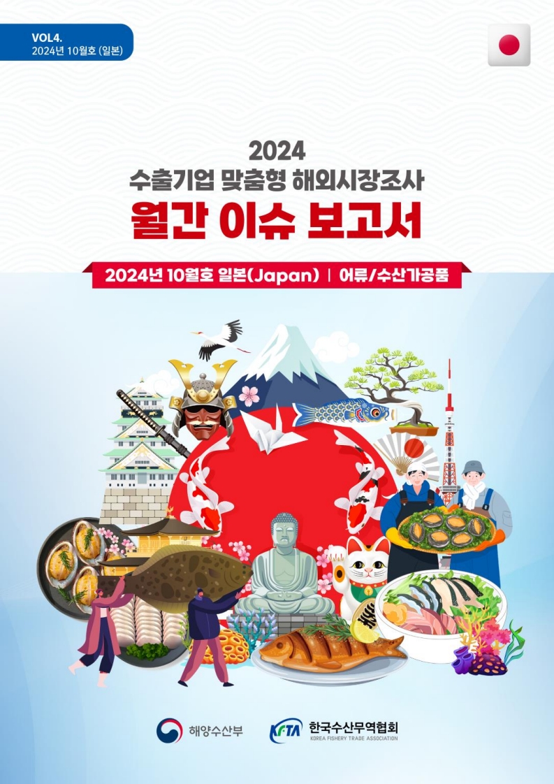 2024 10월 수출기업 맞춤형 해외시장조사 월간이슈보고서(일본 어류, 수산가공식품)