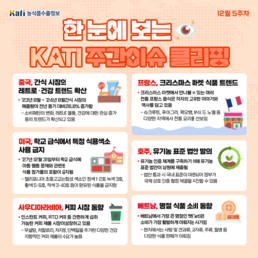 한 눈에 보는 KATI 주간이슈 클리핑