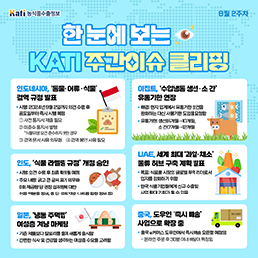 한 눈에 보는 KATI 주간이슈 클리핑